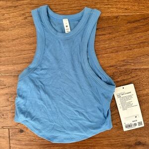 NWT Lululemon Hold Tight Cropped Tank